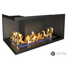 Биокамин Zefire Standart для угловой стены 1000