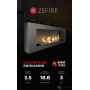 Биокамин Zefire Orion 1200 со стемалитом