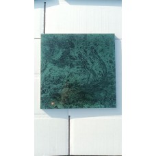 Плитка змеевик ТЕМНЫЙ полированная 300x300x10 мм – 1м2