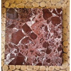 Плитка малиновый кварцит полированная 300x300x15 мм (1 м2)