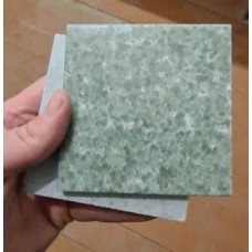 Плитка для сауны бани из жадеита 100*100*10 мм полированная цена за 1 шт
