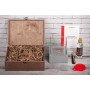 Подарочный набор SteelHeat PREMIUM BOX GLORIA серая + деревянная коробка + стартовый комплект