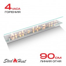 Топливный блок SteelHeat LINE GLASS 1000