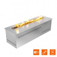 Автоматический биокамин SteelHeat AB 600 (Серебристый + Wi-Fi)