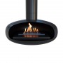 Подвесной биокамин Steelheat Ellipse 600