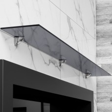 Стеклянная полка для биокамина Gray  1700
