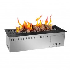 Автоматически биокамин SteelHeat AB PRIME 1200 (Серебристый + Wi-Fi)