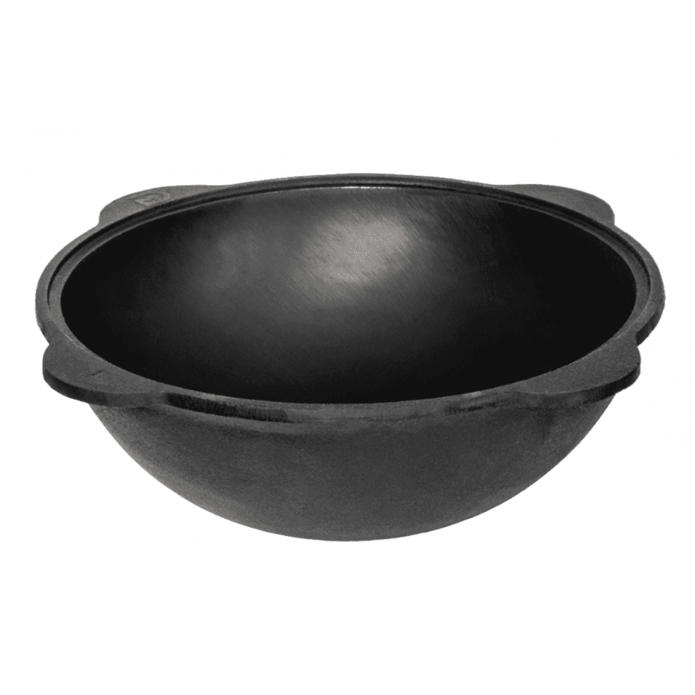 Казан чугунный Davr Metall с крышкой 8 л