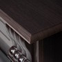 Каминокомплект OTTAWA/ОТТАВА Венге с очагом Электроочаг MAJESTIC LUX RC/МАДЖЕСТИК С ПУЛЬТОМ