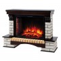 Каминокомплект COUNTRY/БРУКЛИН Античный дуб с очагом Электроочаг EPSILON/ЭПСИЛОН 33