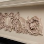Каминокомплект SALFORD/ОЛИВА Бежевый дуб с серой патиной с очагом Электроочаг EPSILON/ЭПСИЛОН 33