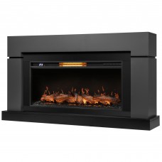 Каминокомплект: Очаг Royal Thermo Aurora RTFP/P-AR40LS, портал Lindos 42/40/36, графит Каминокомплект: Очаг Royal Thermo Aurora RTFP/P-AR40LS, портал Lindos 42/40/36, графит